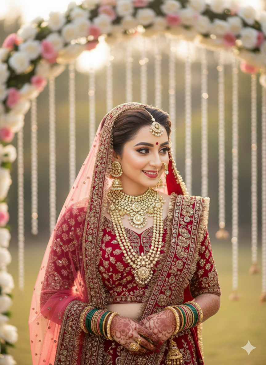 trending bridal Ai Prompt