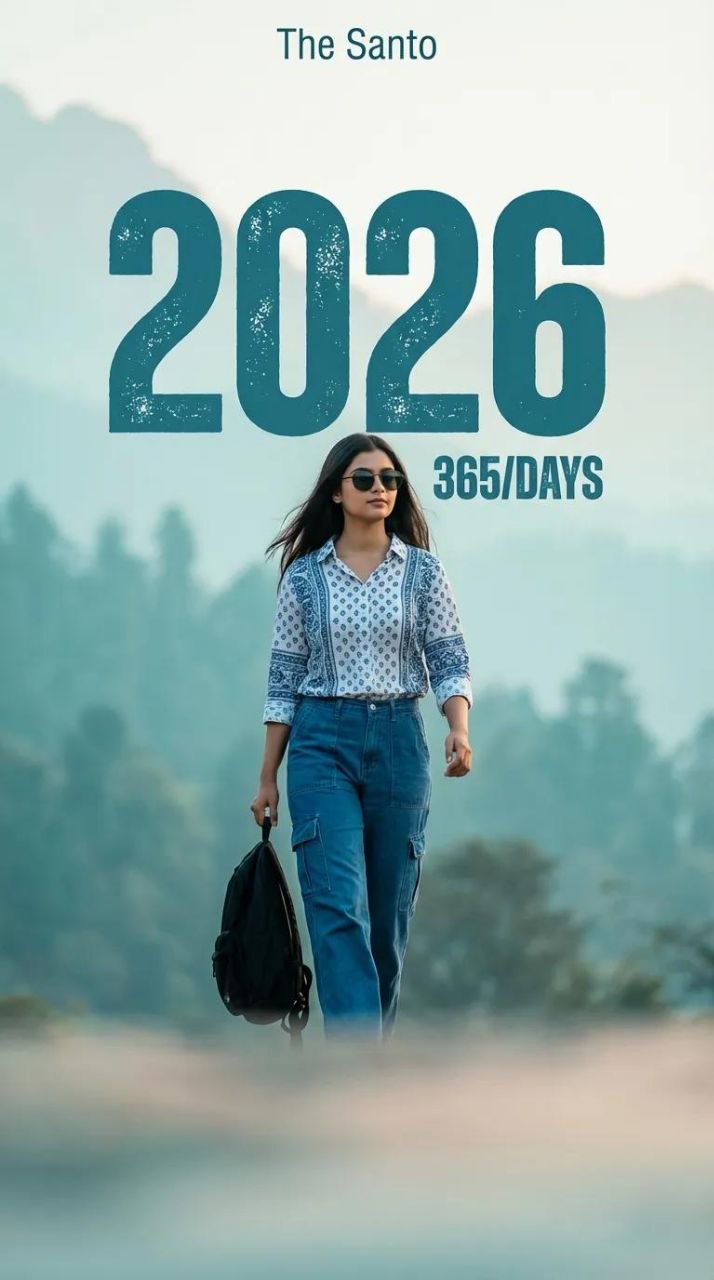 happy new year girl prompt