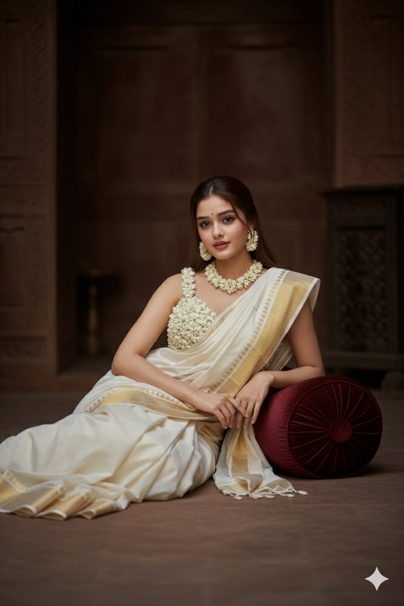 Trending ai saree prompt