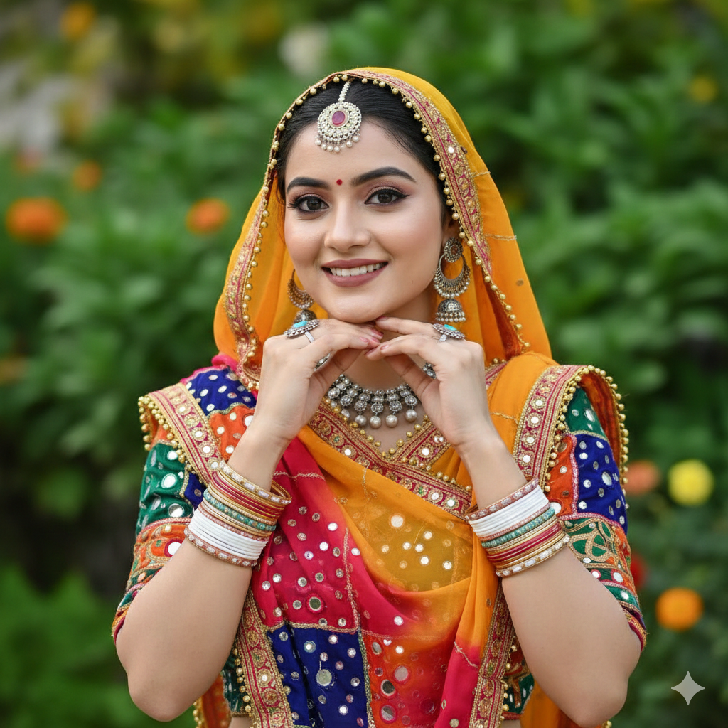 Trending ai saree prompt