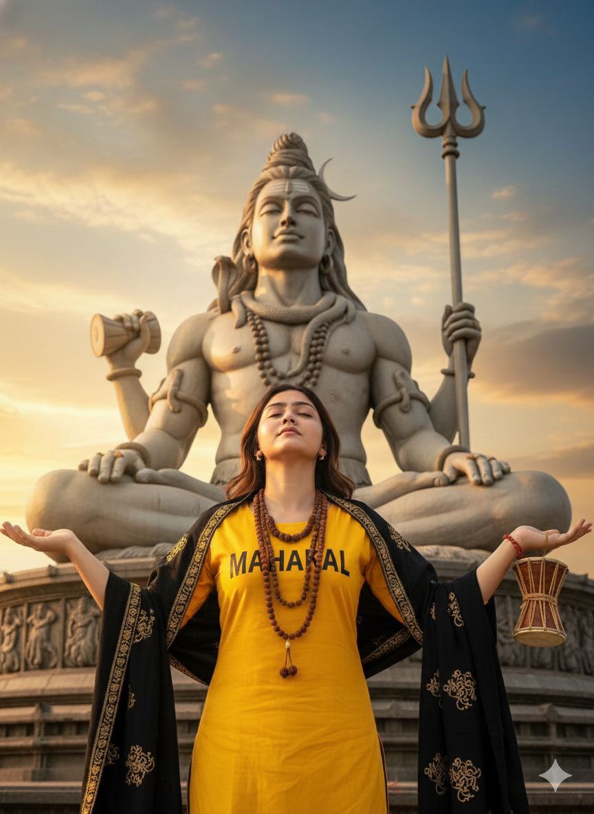 Shivratri ai Prompt For Girl