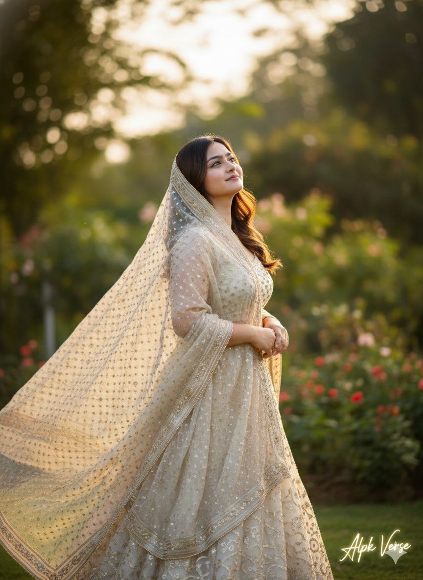 Trending bridal Ai Prompt