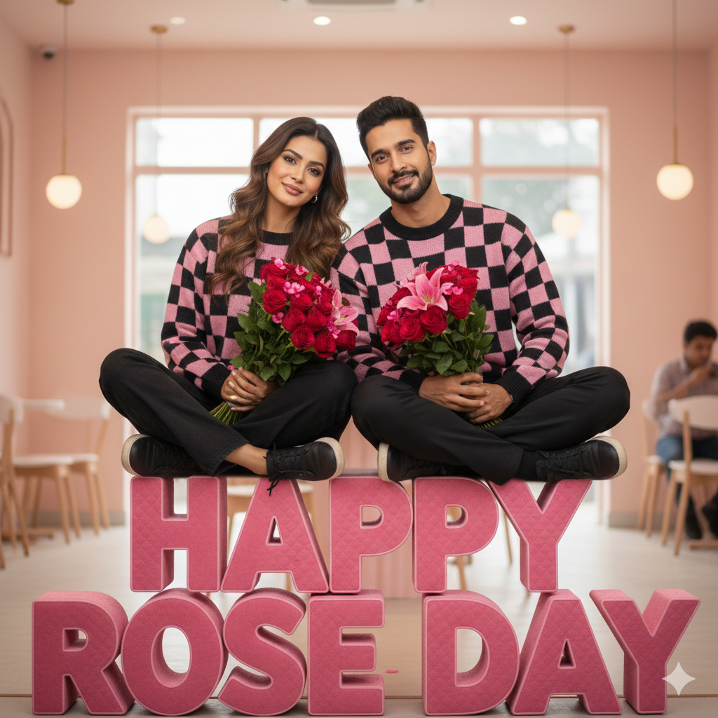 Happy Rose Day Ai Prompt For Couple