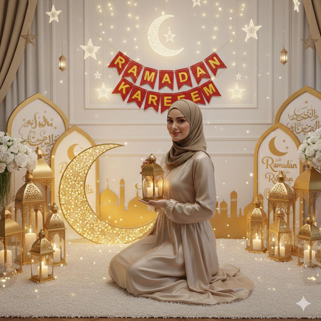 Ramadan ai prompt for girl