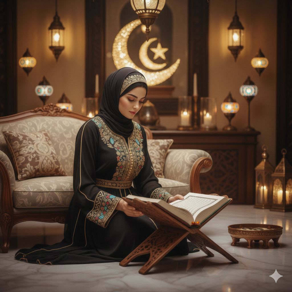 Ai prompt of Ramadan for girl
