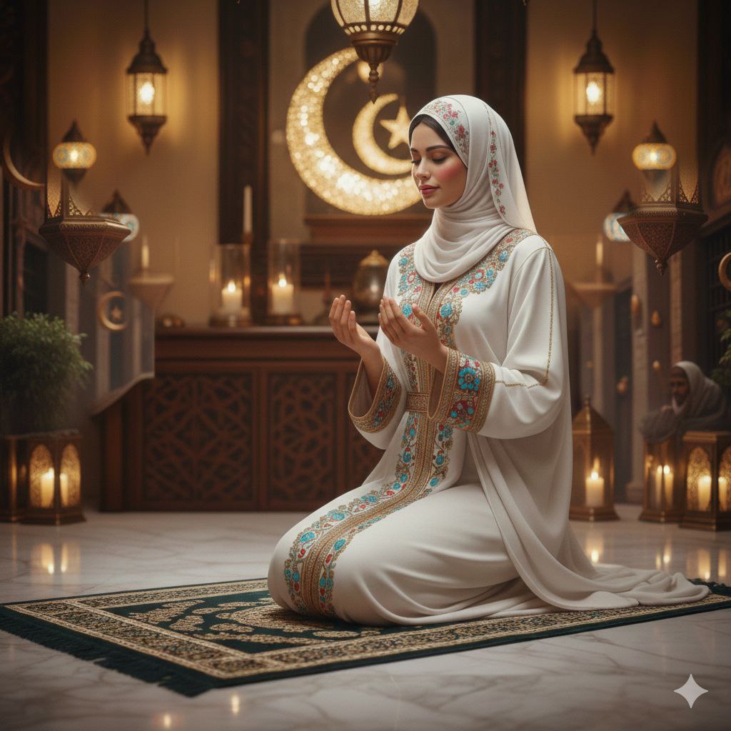 Ramadan ai prompt for girl