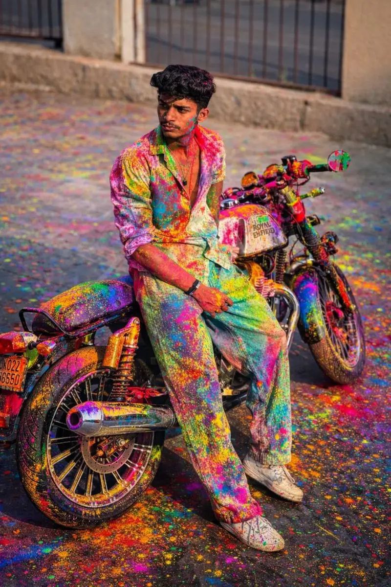 Trending ai holi prompt for boy