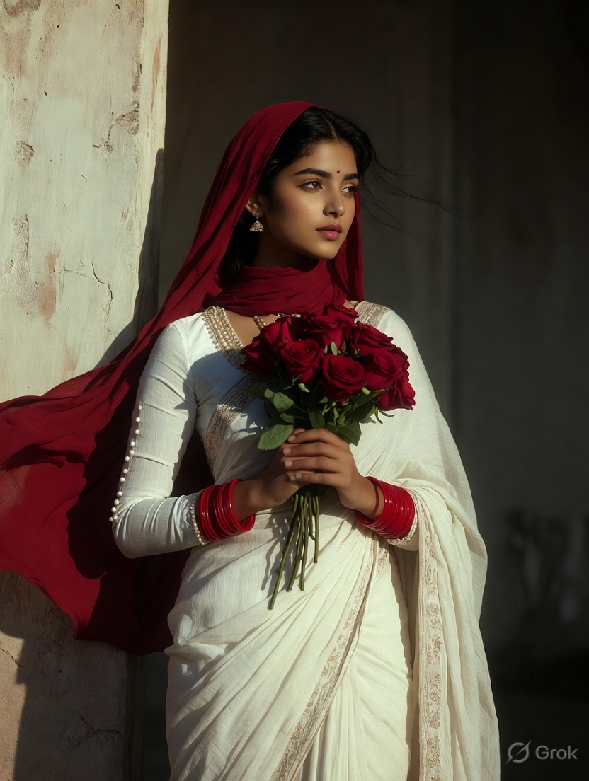 Trendy Gemini AI Stylish Modern Saree Image Prompts