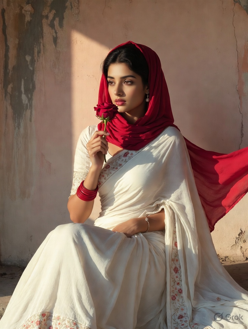 Trendy Gemini AI Stylish Modern Saree Image Prompts