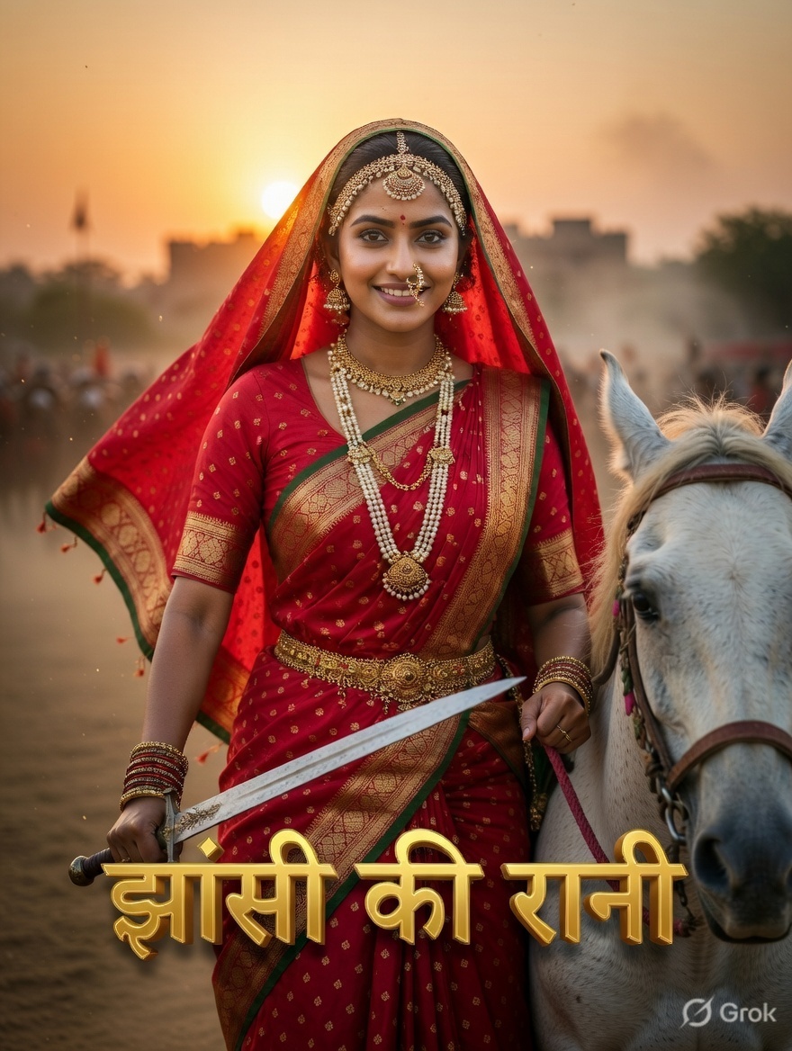 Jhansi Rani Laxmi Bai Ai Photo Prompt