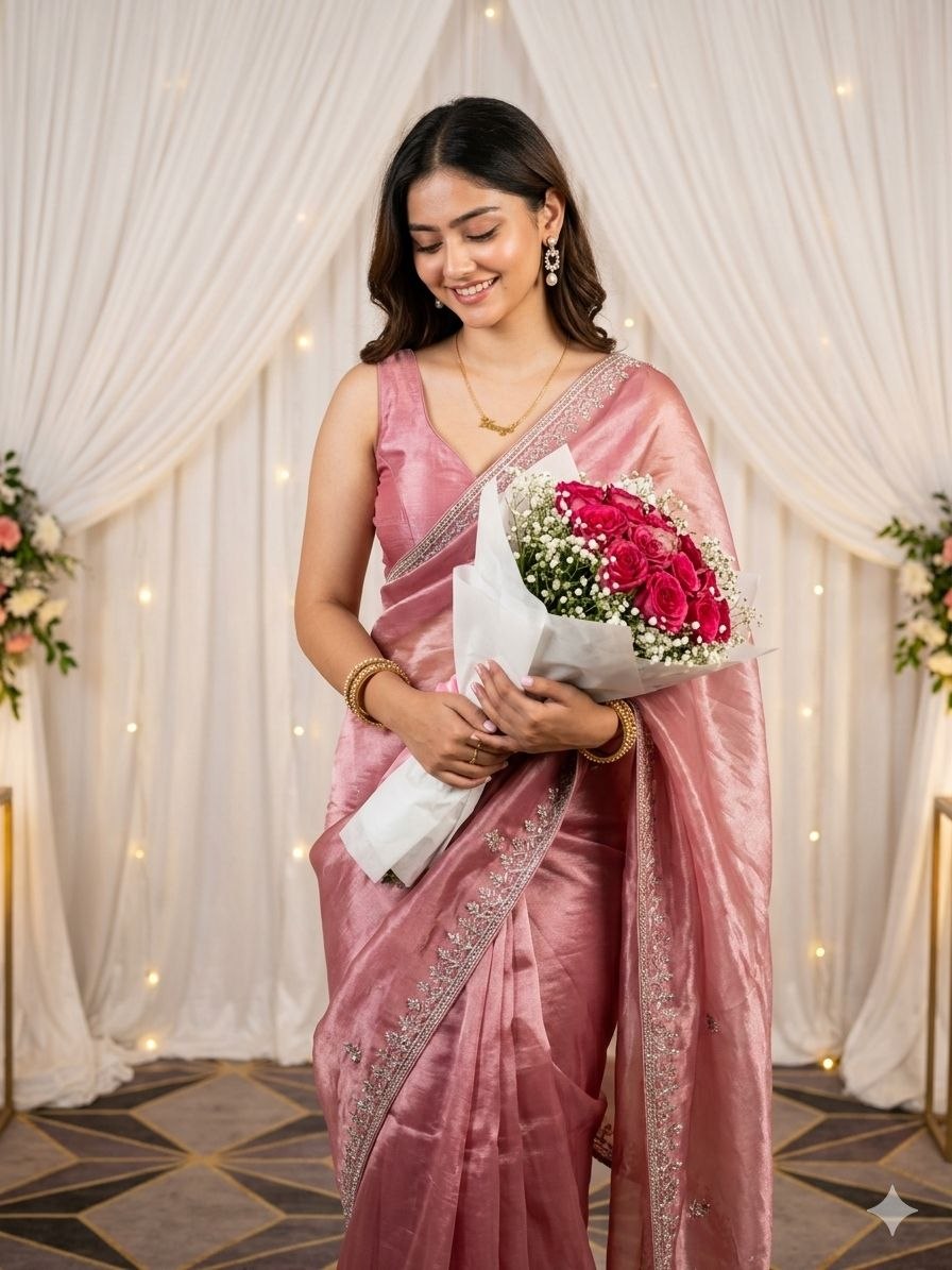 Saree prompt for girl