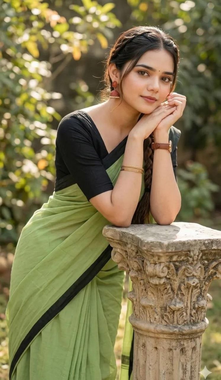 Saree prompt for girl